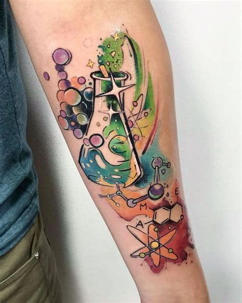 awesome science tattoos